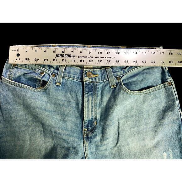Roebuck & Co. Relaxed Straight Jeans Men's Size 36x30 Blue 5-Pocket Cotton - Picture 9 of 10
